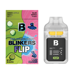 Blinkers Flip Green Apple Diesel Blue Nerdz